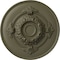 Ekena Millwork Monique Ceiling Medallion (Fits Canopies up to 3 3/4"), Hand-Painted Spartan Stone, 13 3/4"OD x 1"P CM13MOSSF - alternate 1